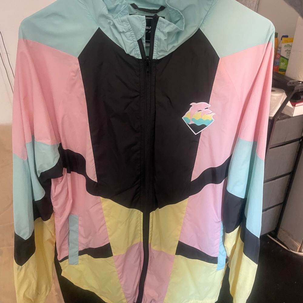 Pink Dolphin Multicolor Performance Jacket - Picture 2 of 3